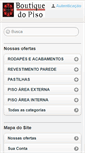 Mobile Screenshot of boutiquedopiso.com